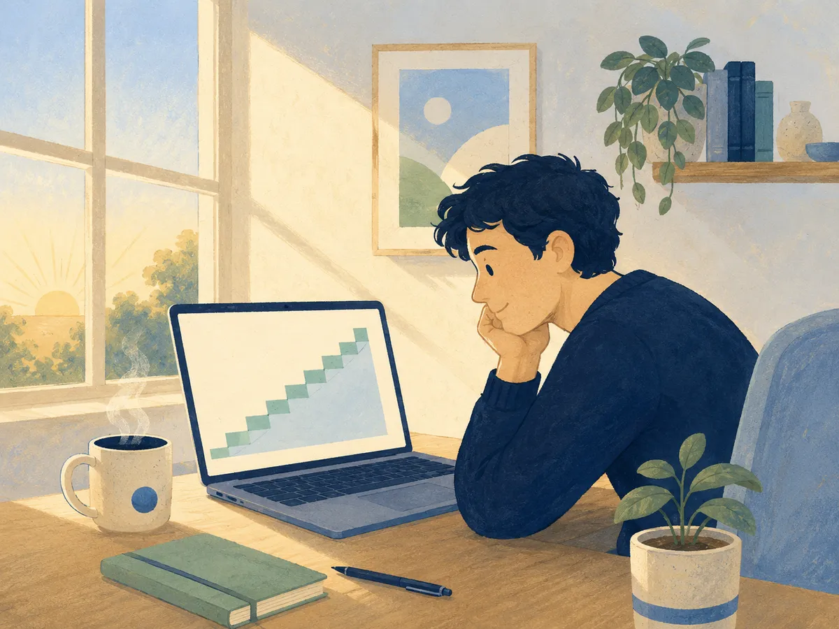 Investment scam illustration
